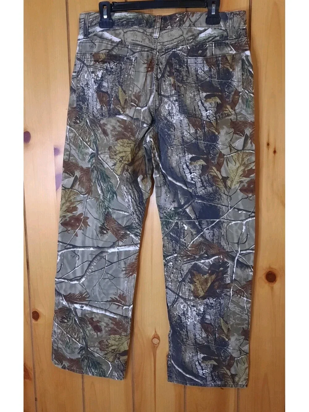 Real Tree Camo Jeans Mens 34x32  Straight Leg Denim Hunting Pants